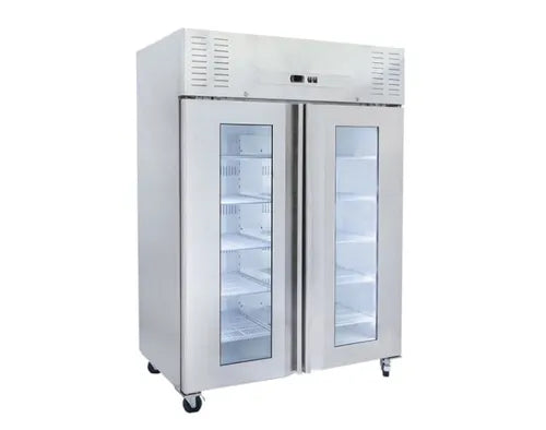 Airex Double Glass Door Upright Refrigerated Storage AXR.URGN.2G - Hospitality Connect