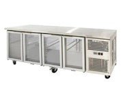 Airex 4 Glass Door Undercounter Refrigerated Storage AXR.UCGN.4G - Hospitality Connect