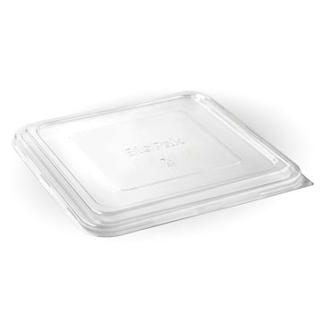 BIOPAK 3/4/5-Compartment Large RPET Takeaway Lid 300 Units - Hospitality Connect