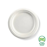 Biopack 18cm / 7" Round Plant Fibre Plate - Hospitality Connect