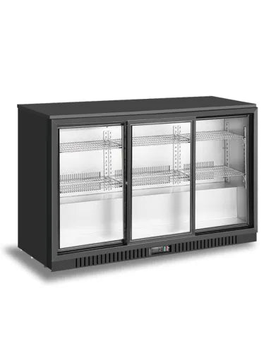 Atosa 3 Hinged Door Back Bar Cooler BB-330HEC - Hospitality Connect