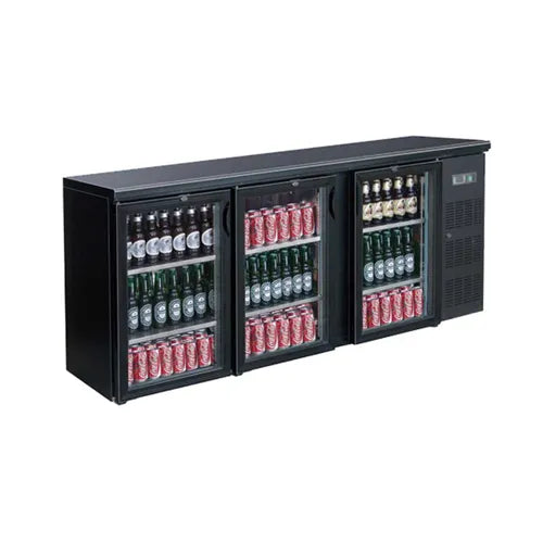 Thermaster Three Door Drink Cooler BC3100G. - Hospitality Connect