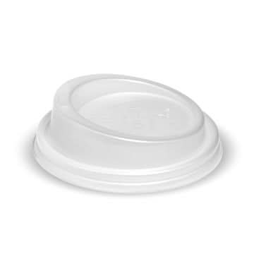 BIOPAK 80mm Small Clear PLA BioCup Lid 1000 Units | Hospitality Connect