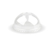 BIOPAK 90mm Clear PET Dome Cold Paper BioCup Lid 1000 Units - Hospitality Connect