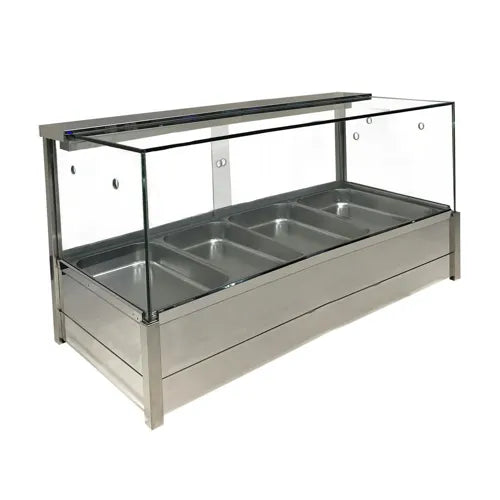 Bonvue Heated Bain Marie Square Countertop Display BM14SD. - Hospitality Connect