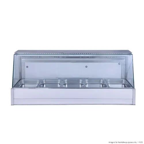 Bonvue Angled Countertop Wet and Dry Bain Marie BM17TC - Hospitality Connect