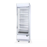 Skope ActiveCore Upright Fridge Bottom Mount 1 Glass 1 Door Lit Sign BME600N-AC. - Hospitality Connect
