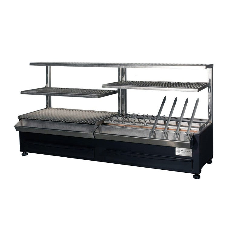 Diamond CBR-160C Charcoal Robata Grill Complete - Hospitality Connect