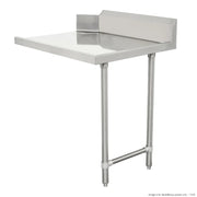Modular System Clean Dish Table with Splashback CDT-600L - Hospitality Connect