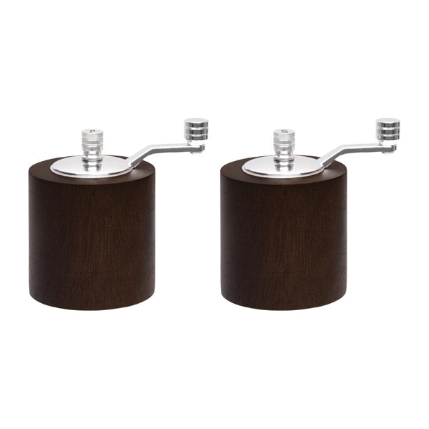 Dark Wood Salt & Pepper Mill - Grinder Set - Hospitality Connect