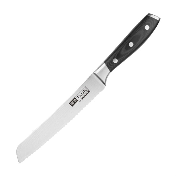 Vogue Tsuki Series 7 Bread Knife - 200mm 8" - Hospitality Connect