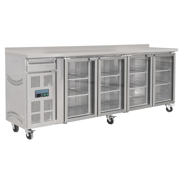 Polar U-Series Premium Bar Fridge 3 Door St/St - 543Ltr CK491-A - Hospitality Connect