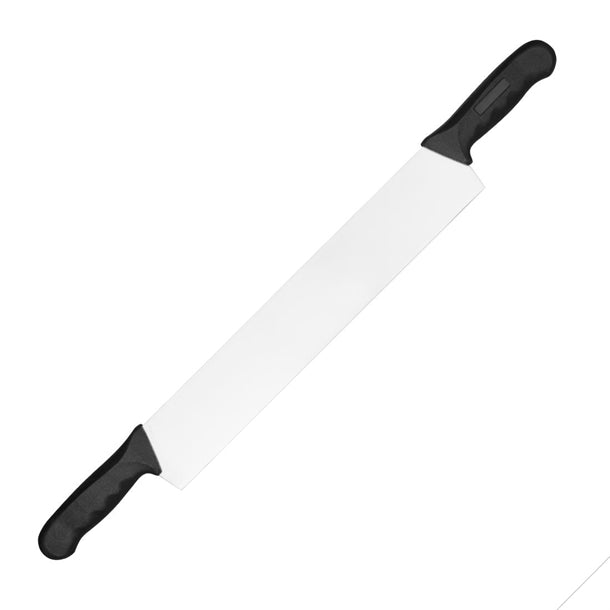 Vogue Double Handle Cheese Knife St/St - 380x66mm - Hospitality Connect