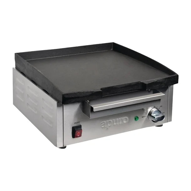 Apuro Large Cast Iron Countertop Electric Griddle  DC901-A - Hospitality Connect