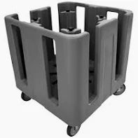 CAMBRO Dish Caddy 28.9 - 31.1cm Plate - Speckled Grey - Hospitality Connect
