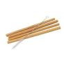 WILTSHIRE REUSEABLE BAMBOO STRAW 5PC SET (INCLUDES BRUSH) - Hospitality Connect