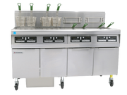 Frymaster Filtration H55 4 Full Pot w Computers Front Oil Discharge FPH455C-FD- - Hospitality Connect
