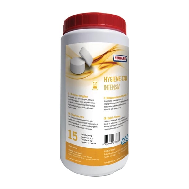 Hobart Hygiene-Tab Intensiv Warewashing Tablets (Pack of 15) - Hospitality Connect