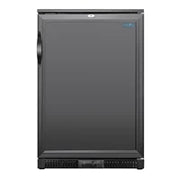Polar G-Series Back Bar Cooler with Single Solid Hinged Door Black - 850mm GE997-A - Hospitality Connect