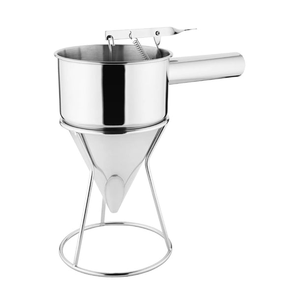 Vogue Stainless Steel Piston Funnel - Hospitality Connect