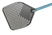 Gi Metal "Evoluzione" Rectangular Perforated Peel with Hard Anodised coating E-37RF/120 - Hospitality Connect
