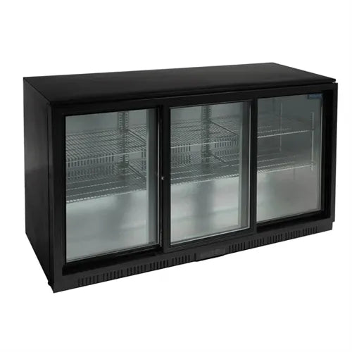 Polar G-Series Under Counter Back Bar Cooler with Sliding Doors 320Ltr GL013-A - Hospitality Connect