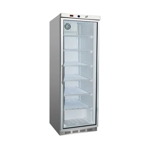 Thermaster Display Freezer with Glass Door HF400G SS. - Hospitality Connect