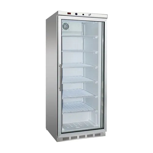 Thermaster Display Freezer with Glass Door HF600G SS. - Hospitality Connect