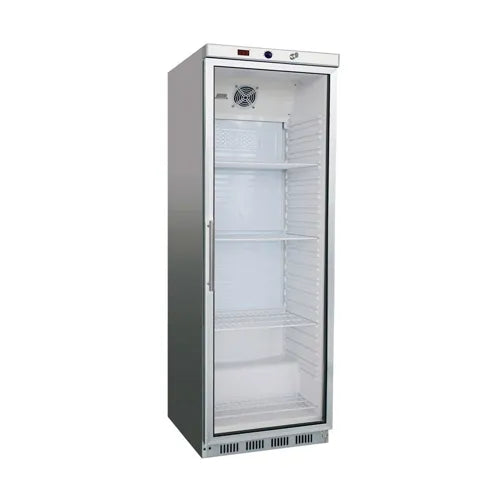 Thermaster Display Fridge with Glass Door HR400G SS. - Hospitality Connect
