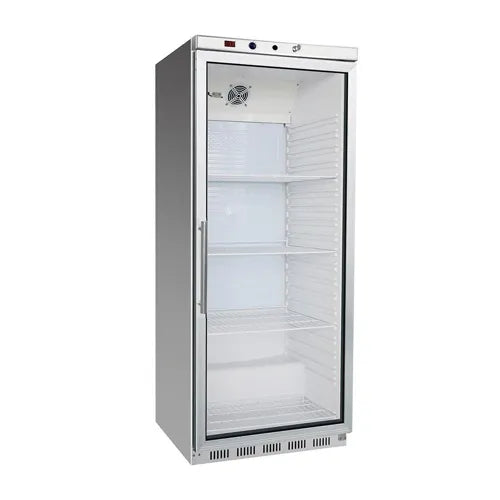 Thermaster Display Fridge with Glass Door HR600G SS. - Hospitality Connect
