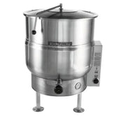 Crown 114 Litre Electric Steam Kettle - Stationary Tri-Leg EL30. - Hospitality Connect