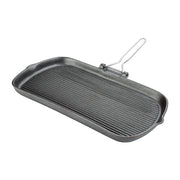 Vogue Grill Pan Cast Iron - 380x225x37mm 15x8 3/4x1 1/2" - Hospitality Connect
