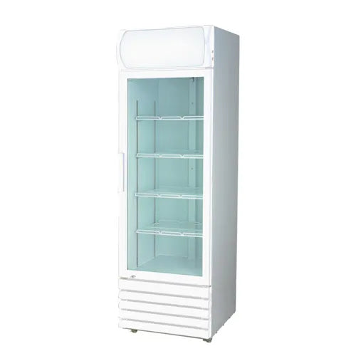 Thermaster Single Glass Door Colourbond Upright Drink Fridge LG-370GE. - Hospitality Connect