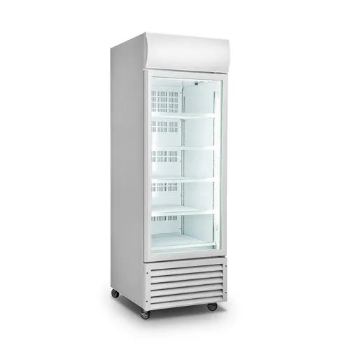 Thermaster Single Glass Door Colourbond Upright Drink Fridge - LG-370GT. - Hospitality Connect