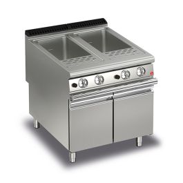BARON 40+40L Double Basin Gas Pasta Cooker Q90CP/G800 - Hospitality Connect