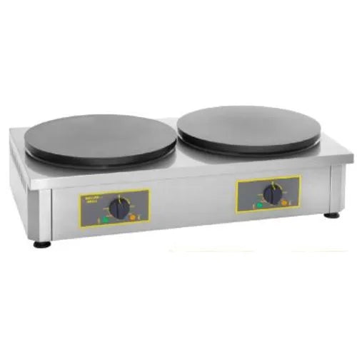 Roller Grill Crepe Machine Double 400mm Plate - Hospitality Connect