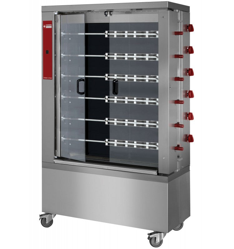 Diamond RVE/8C-CM Chicken Rotisserie 8 Spits (48 Chickens) - Hospitality Connect
