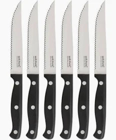 WILTSHIRE TRIPLE RIVET STEAK KNIFE SET 6PC - Hospitality Connect