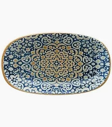 BONNA ALHAMBRA OVAL COUPE DISH 190x110mm (ALHGRM19OKY) Box of 6 - Hospitality Connect
