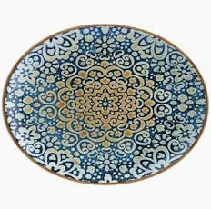 BONNA ALHAMBRA OVAL COUPE PLATTER 250x190mm (ALHMOV25OV) Box of 6 - Hospitality Connect