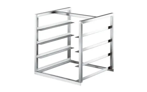 Simply Stainless Dishwasher Basket Cassette Underbench Dishwasher Basket Cassette Suits 500 x 500 dishwasher baskets SS36.DBC. - Hospitality Connect