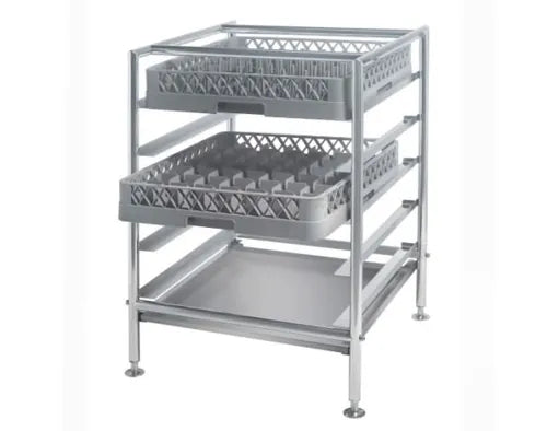 Freestanding Dishwasher Basket Stand Suits leading brands of popular commercial dishwasher baskets - Hospitality Connect
