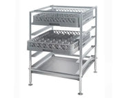Freestanding Dishwasher Basket Stand Suits leading brands of popular commercial dishwasher baskets - Hospitality Connect