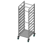 Mobile Dishwasher Basket Trolley Includes: adjustable runners to suits leading brands of popular commercial dishwasher baskets - Hospitality Connect