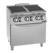 Giorik 4 x Square Hot Plates / Standard Electric Oven 4.3kW hot plates / 6.7kW oven CE94QET. - Hospitality Connect
