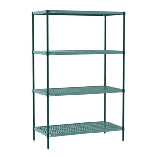 Metro Super Erecta PRO Polymer Mat 18 x 48 - 5 Mat Style Shelves, 4 Posts PR.5T74.1848 - Hospitality Connect