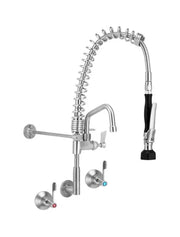 3Monkeez CONCEALED WALL PRE RINSE COMPACT 6" Pot Filler T-3M53816-C - Hospitality Connect