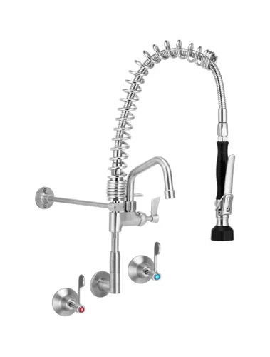 3Monkeez CONCEALED WALL PRE RINSE COMPACT 6" Pot Filler T-3M53816-C - Hospitality Connect