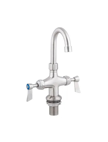 3Monkeez DUAL HOB MOUNT BODY WITH GOOSENECK SPOUT 7" Spout T-3MDHG07 - Hospitality Connect