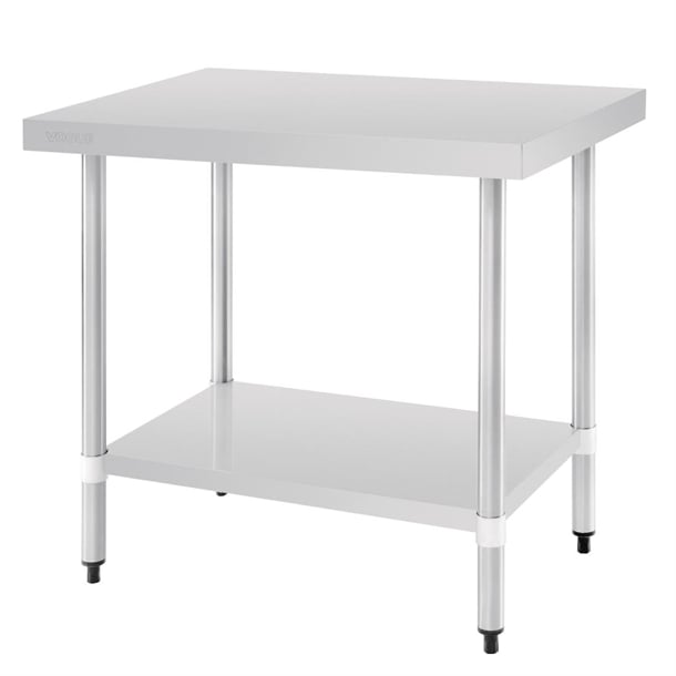 Vogue Table St/St - 600x600mm 23 1/2x23 1/2" (60mm Upstand) - Hospitality Connect